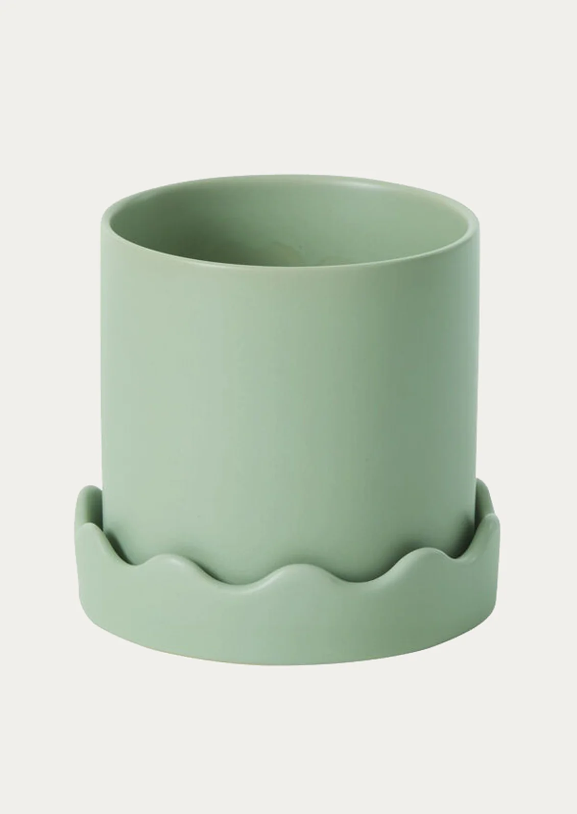 Wavy Ceramic Planter - Image 3