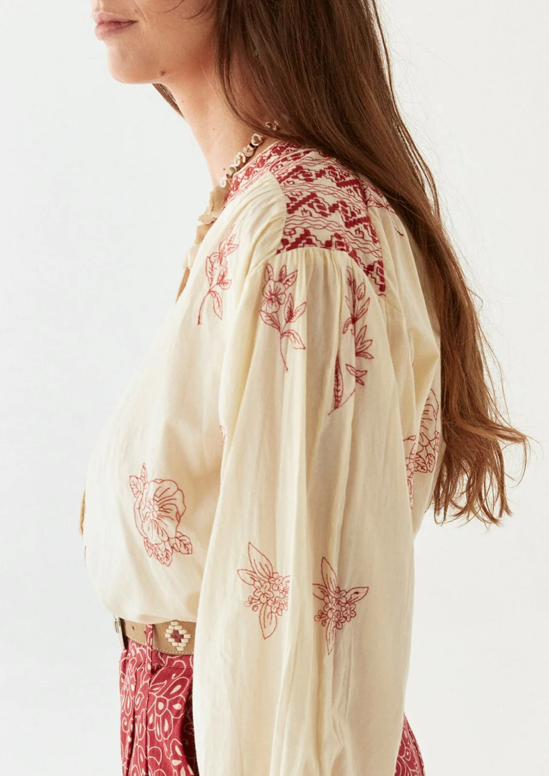 Margaux Embroidered Blouse