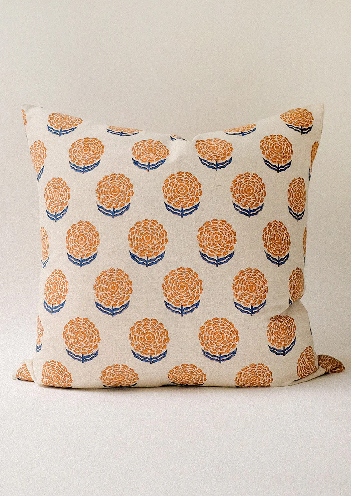 Mari Block Print Pillow