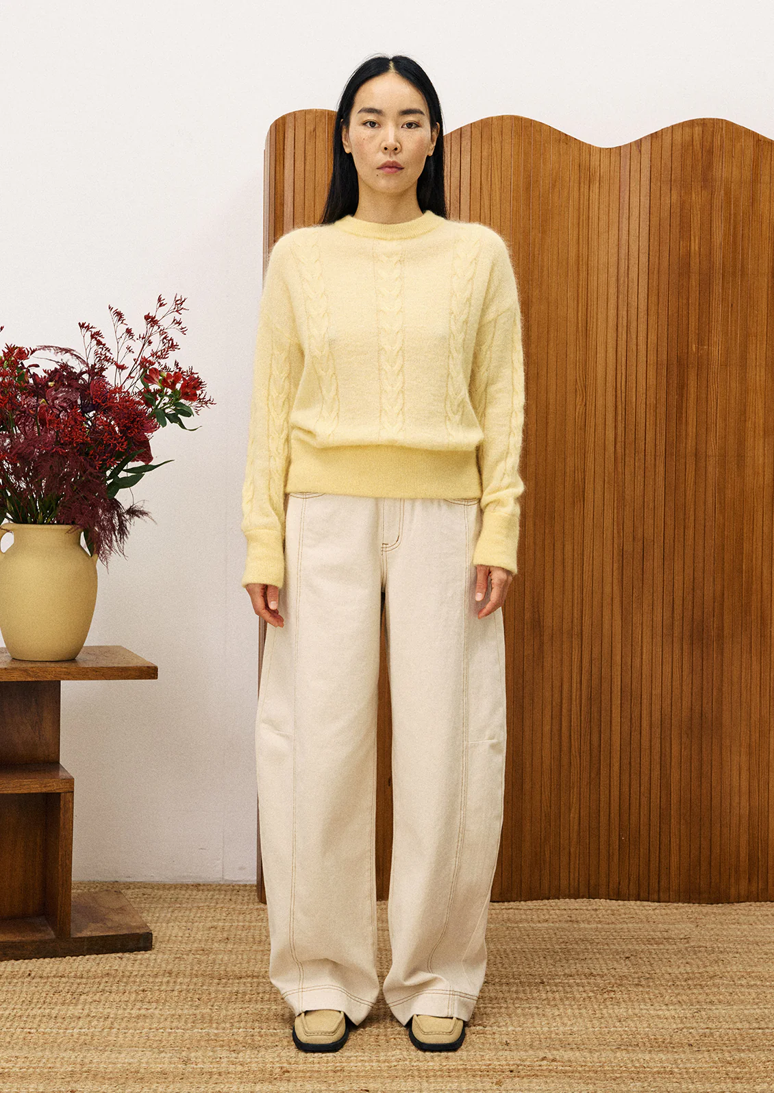 Martine Cable Sweater - Image 2