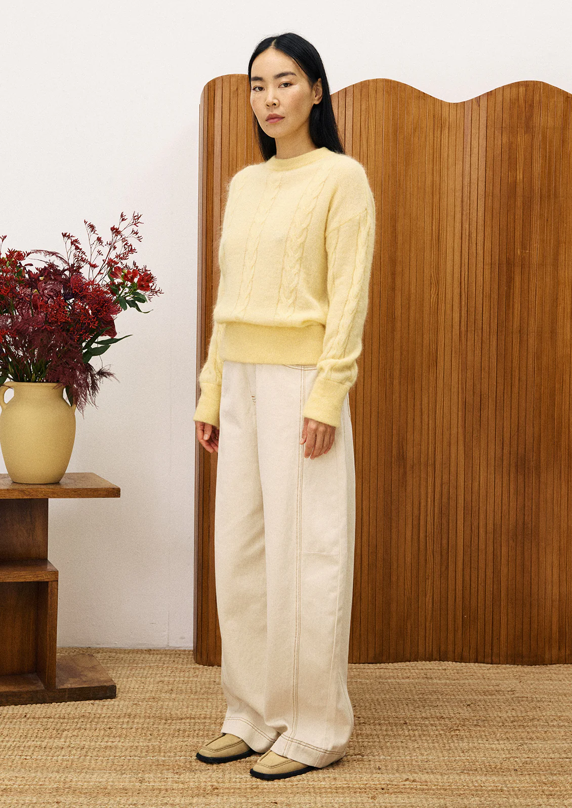 Martine Cable Sweater - Image 3