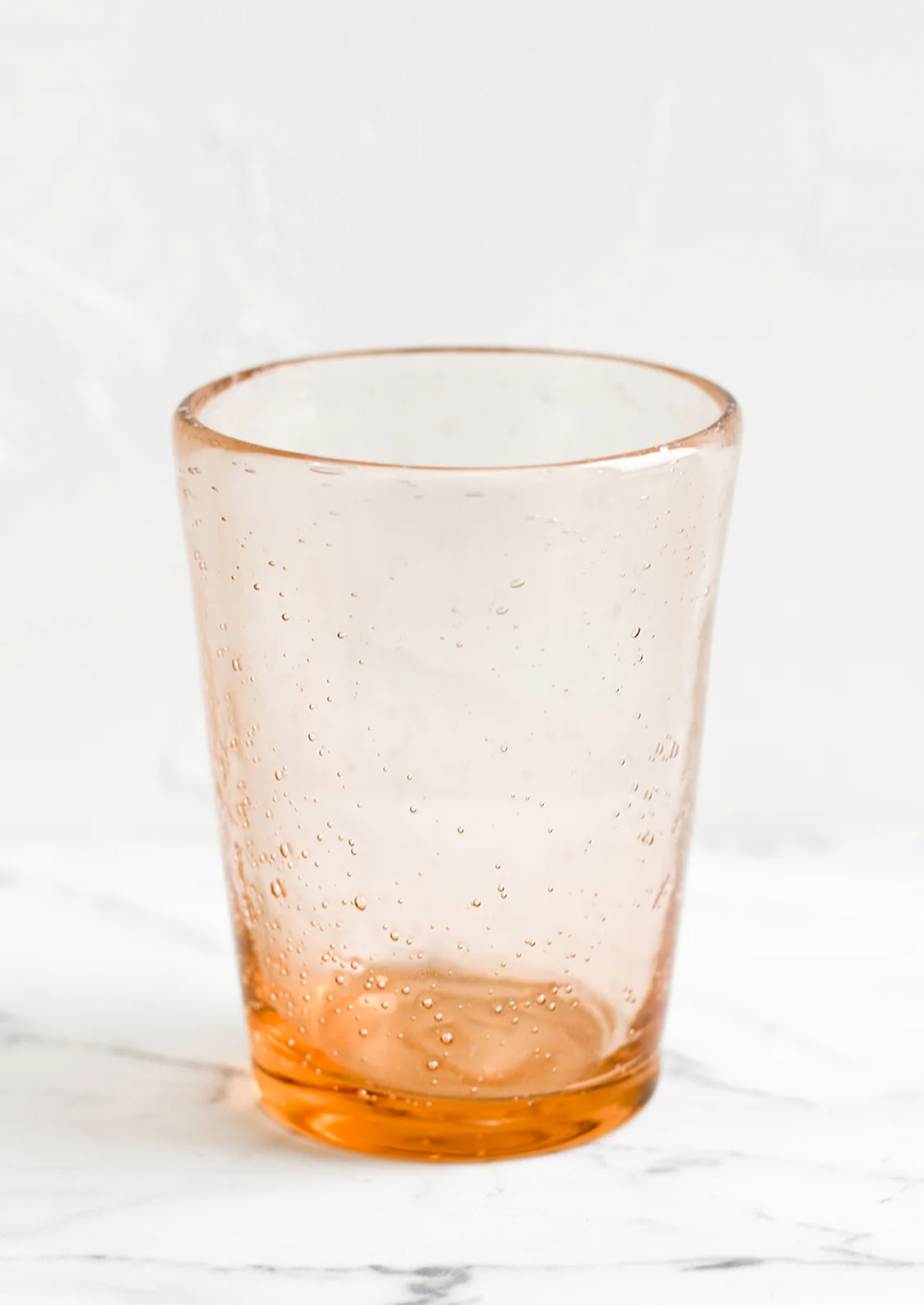 Tapered Seeded Glass Tumbler - Image 3