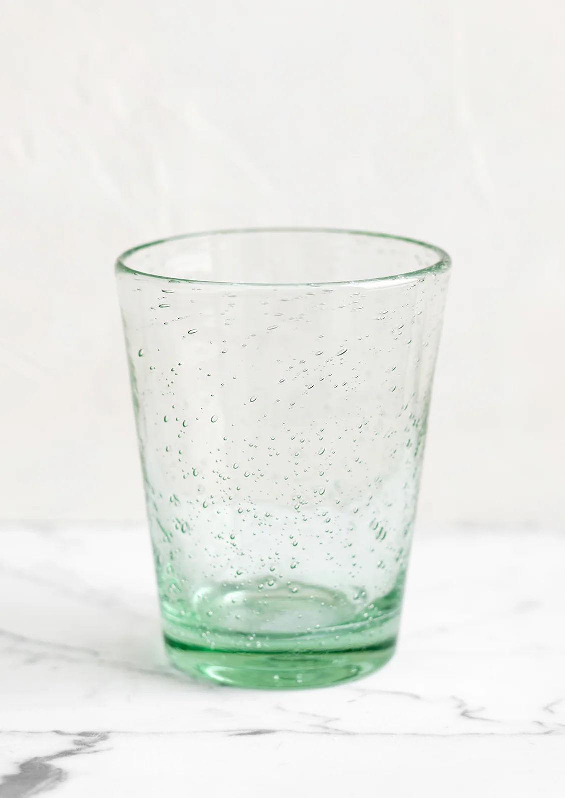 Tapered Seeded Glass Tumbler - Image 4