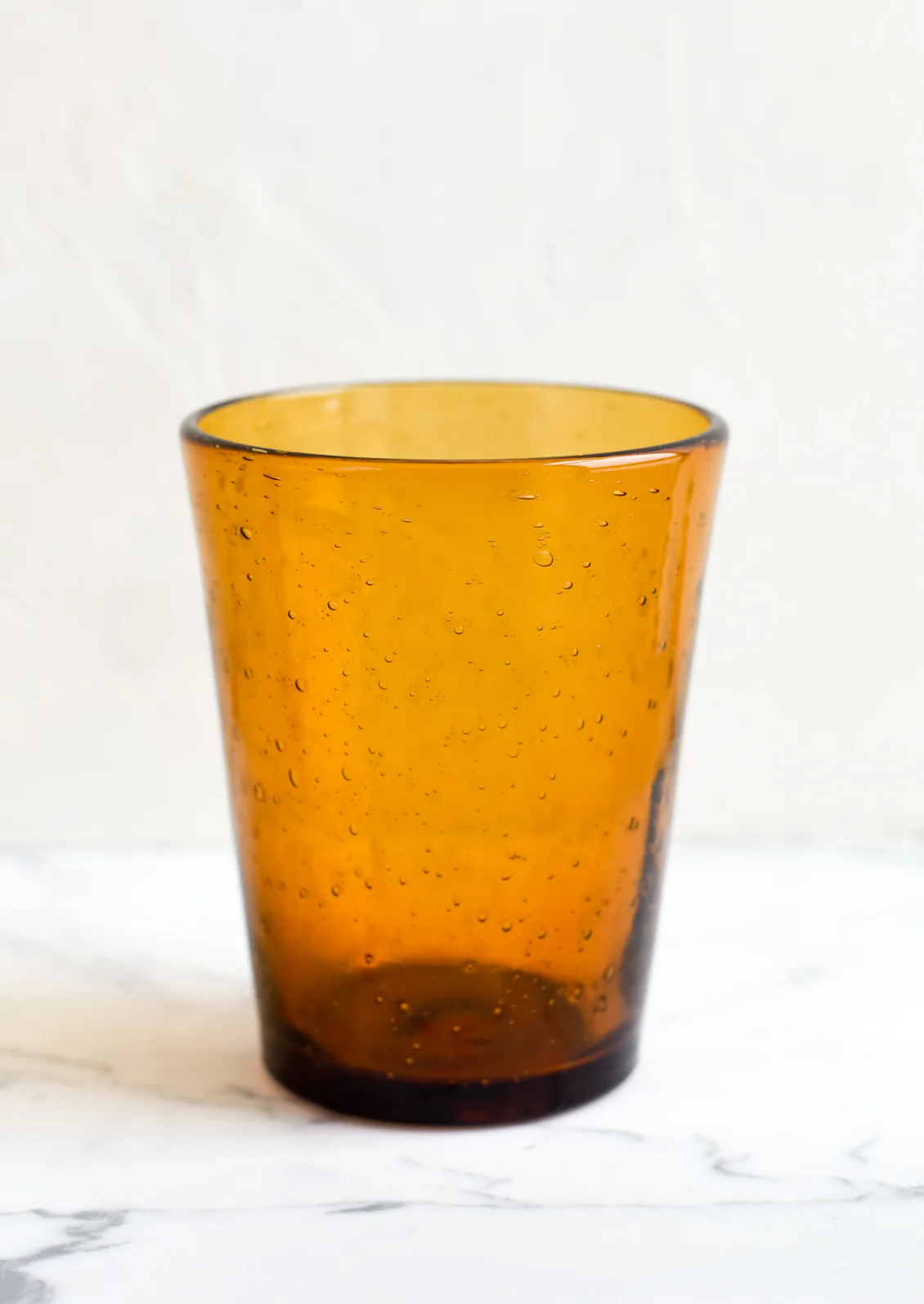 Tapered Seeded Glass Tumbler - Image 5