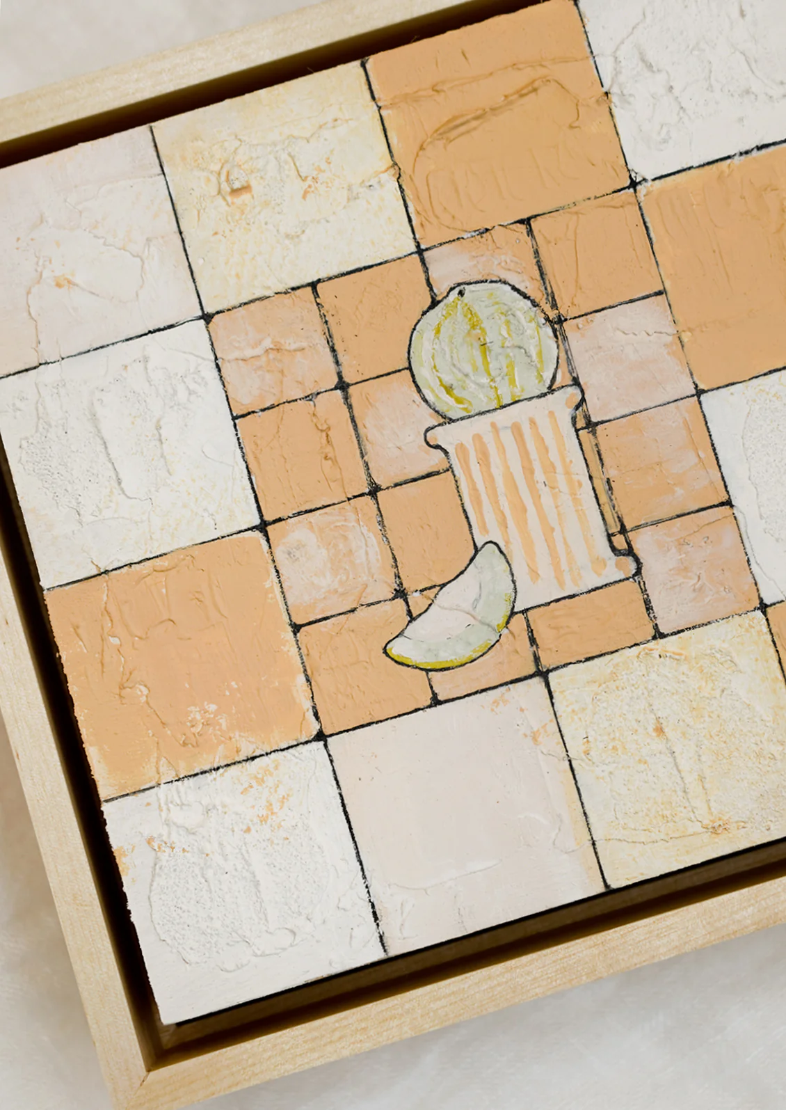 Melon Tiles No. 3 Painting - Image 2