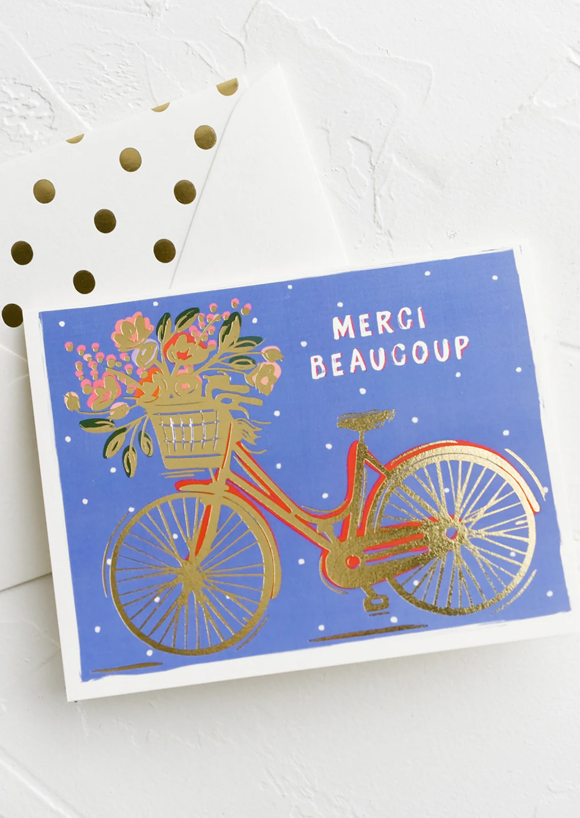 Merci Beaucoup Bicycle Card