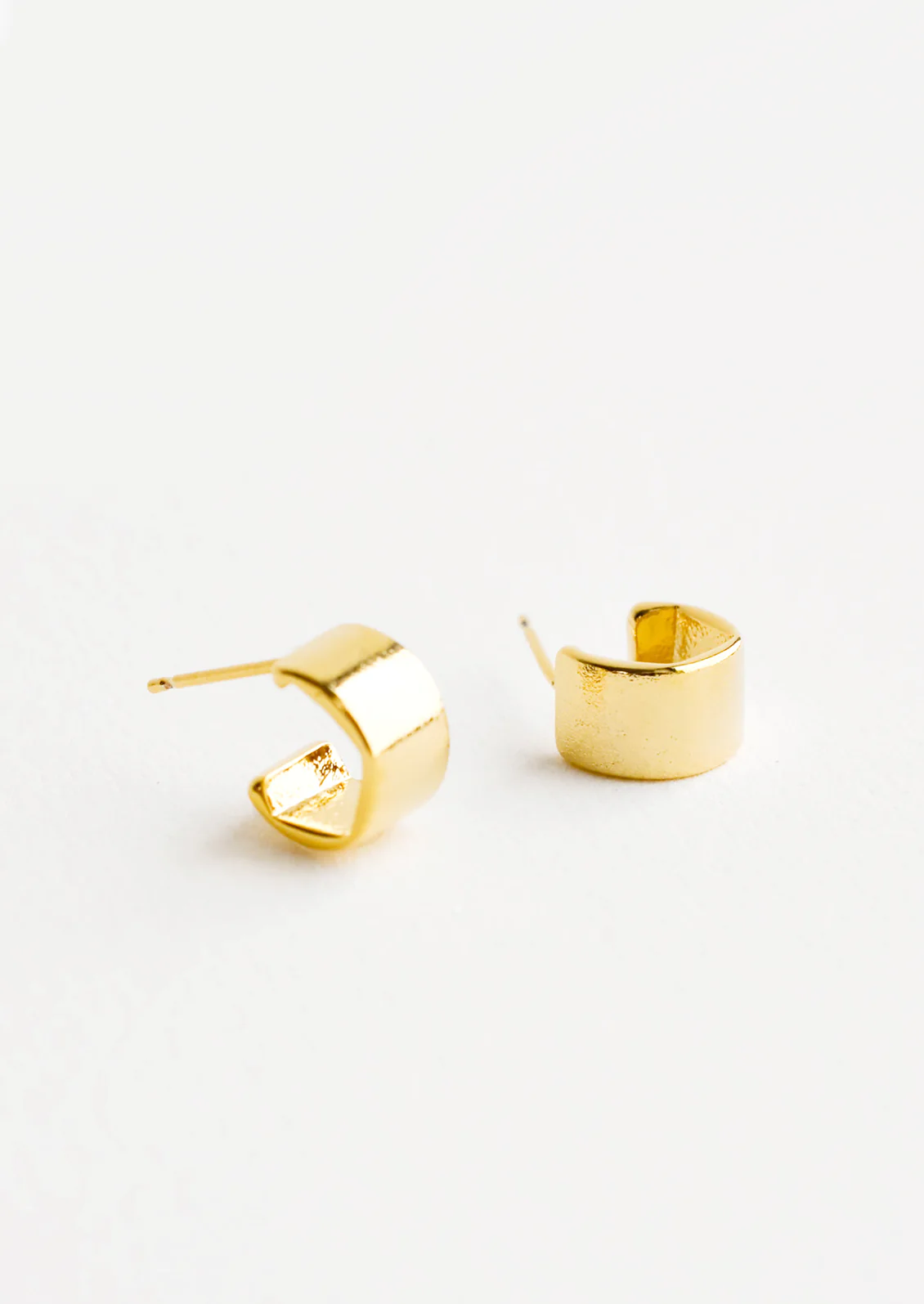 Mini Huggie Hoop Stud Earrings