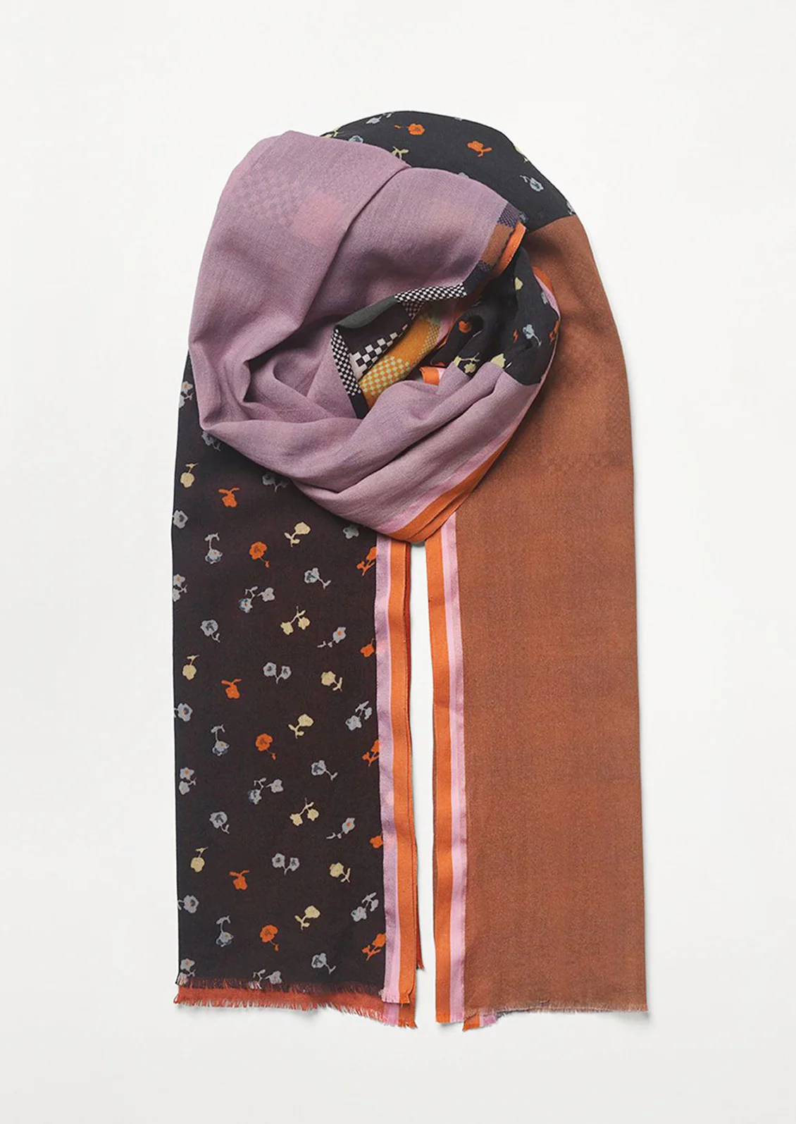 Patchwork Mix Scarf - Image 2