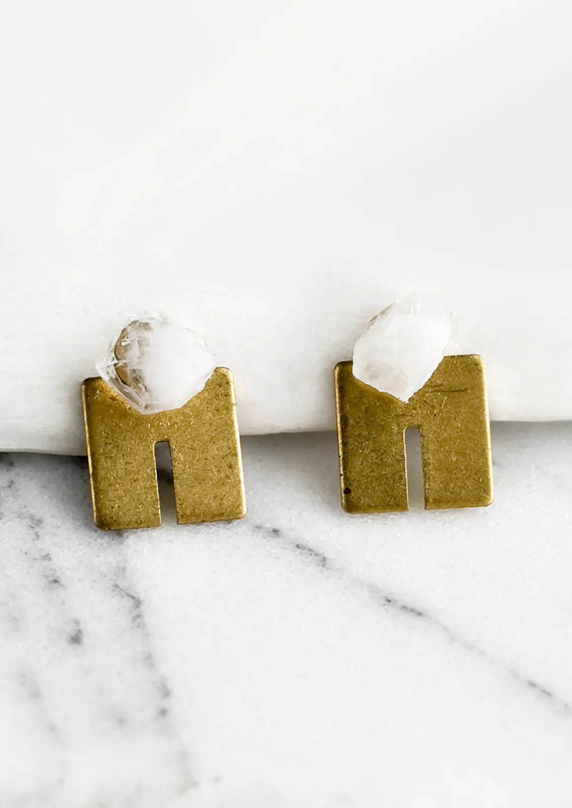 Monument Stud Earrings - Image 2