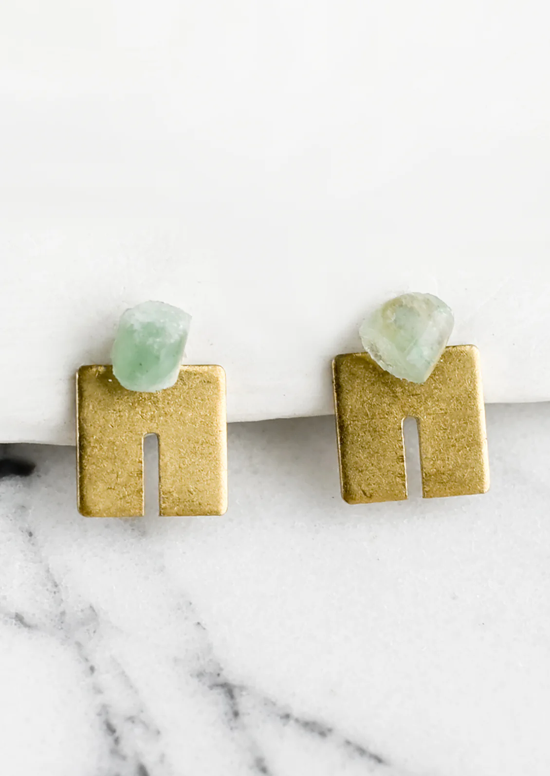 Monument Stud Earrings - Image 3
