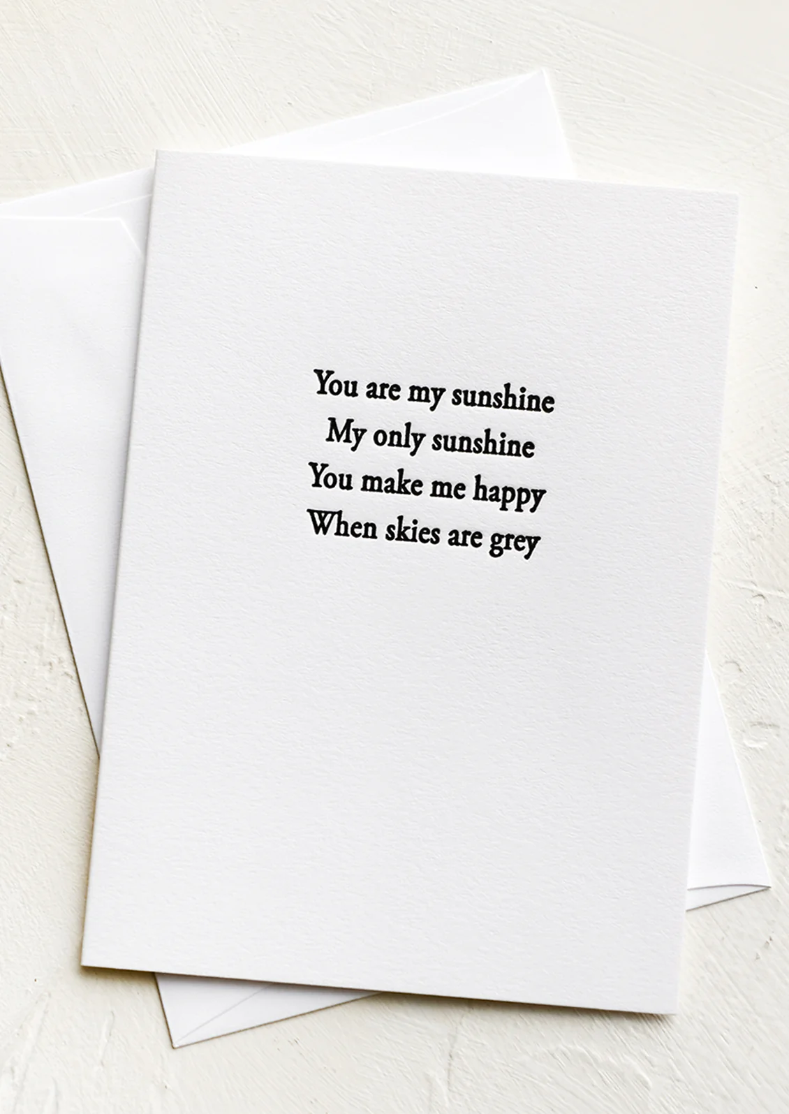 My Only Sunshine Card