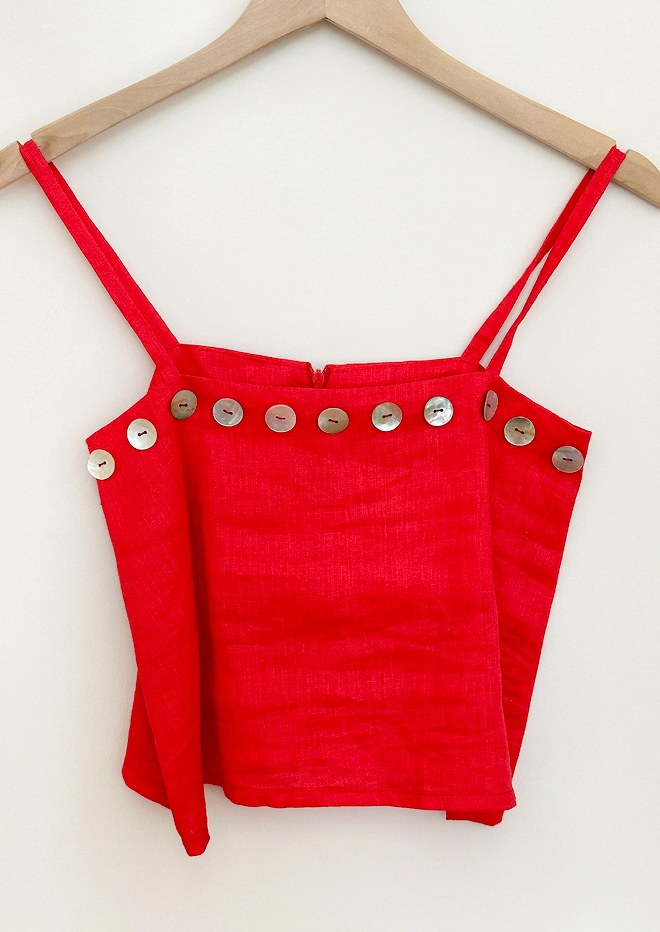 Nacar Linen Top - Image 2