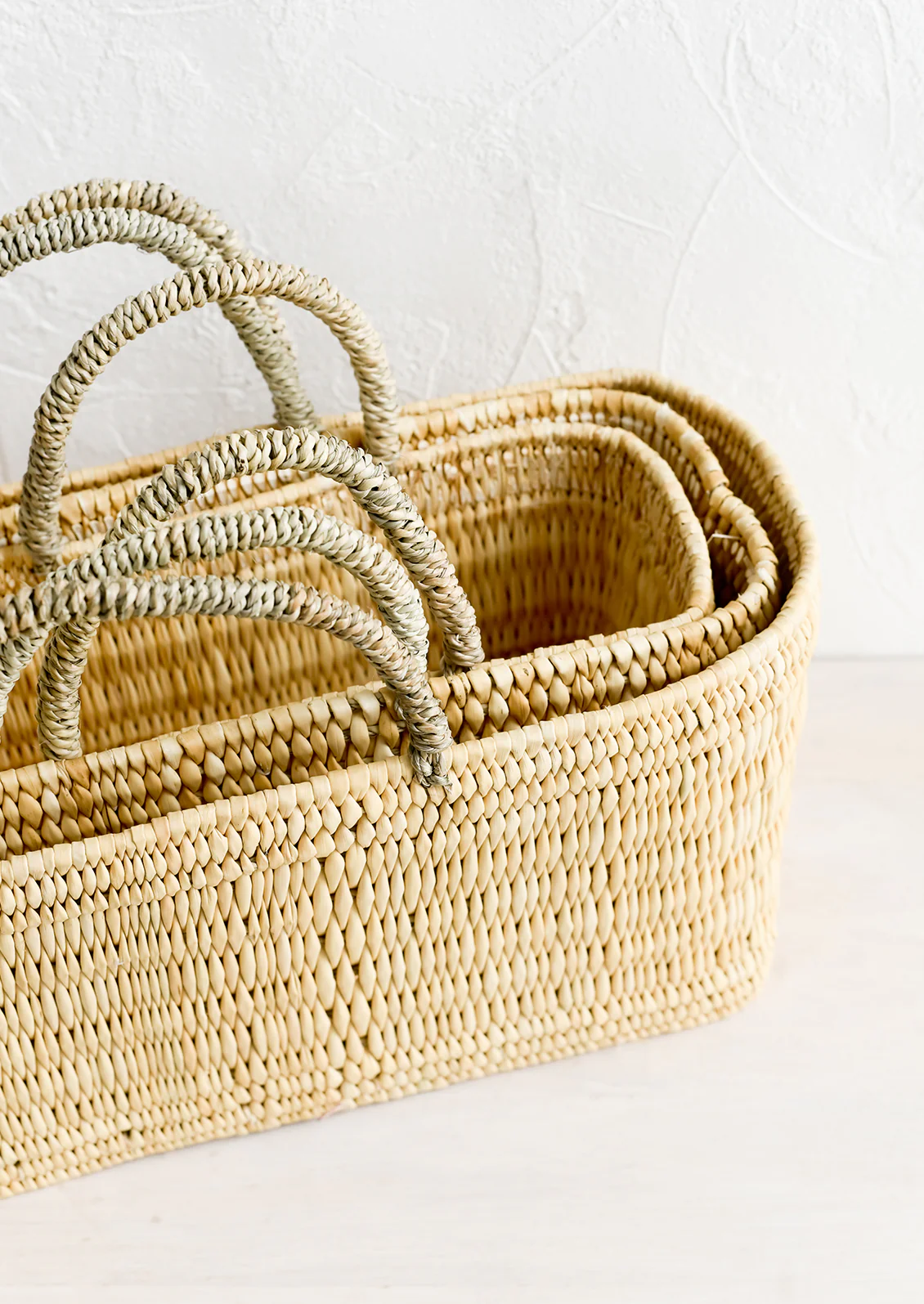 Natural Reed Storage Basket - Image 2