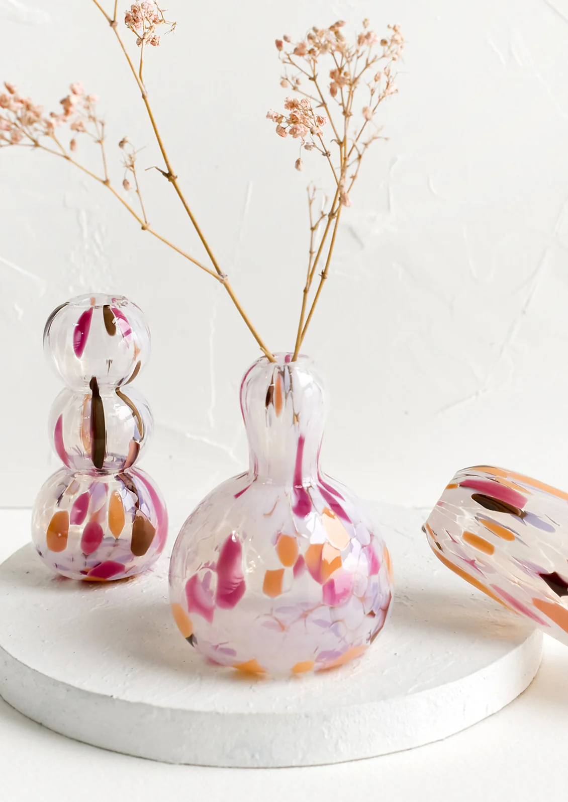Neapolitan Glass Vase