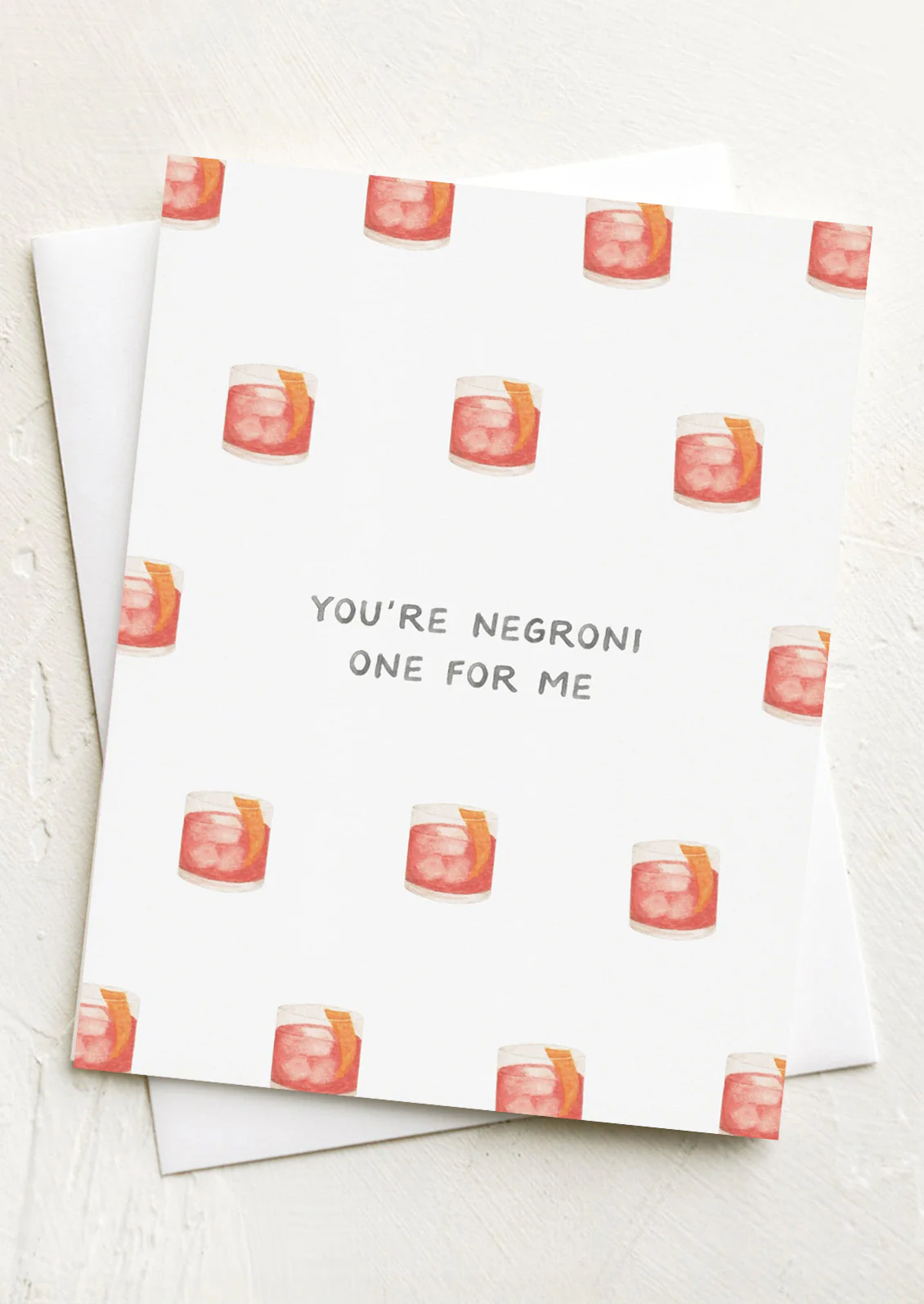 Negroni One For Me Card