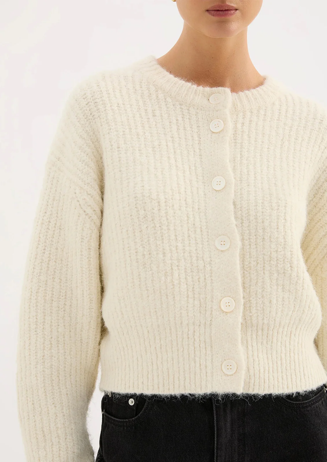 Nixon Cropped Cardigan