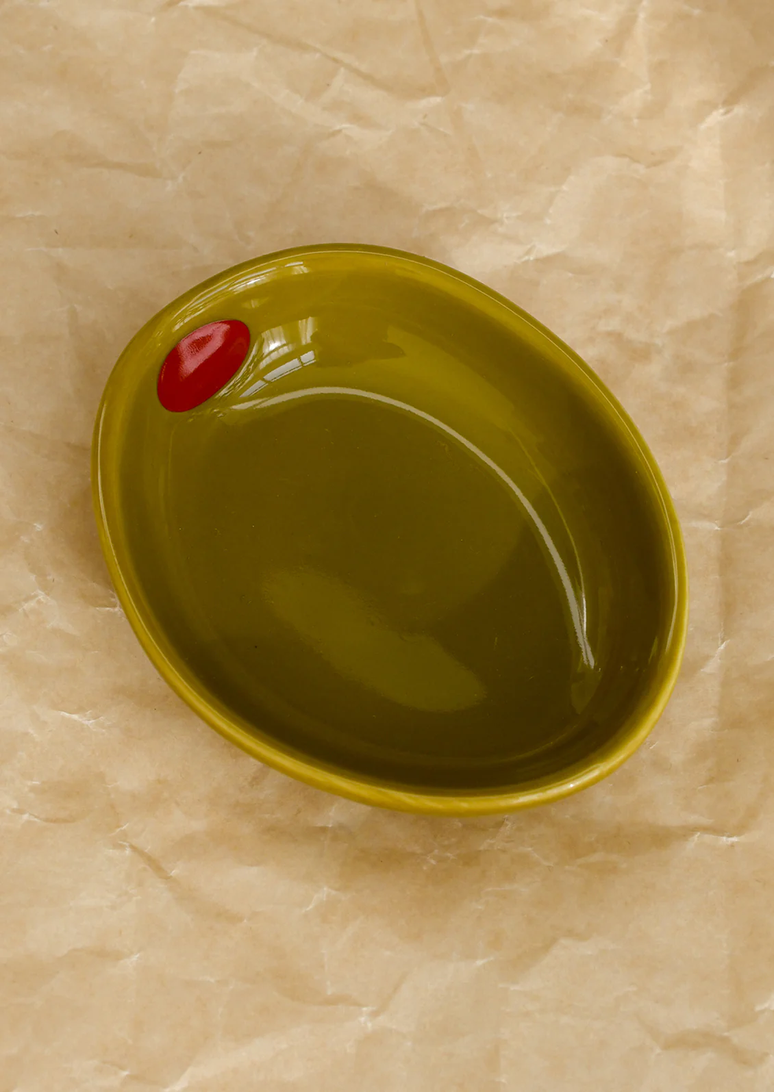 Olive Pinch Bowl - Image 7