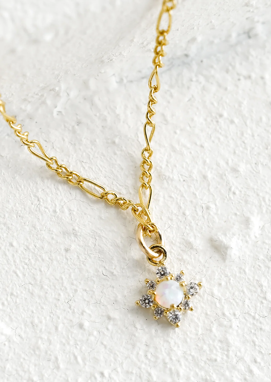 Opal North Star Necklace