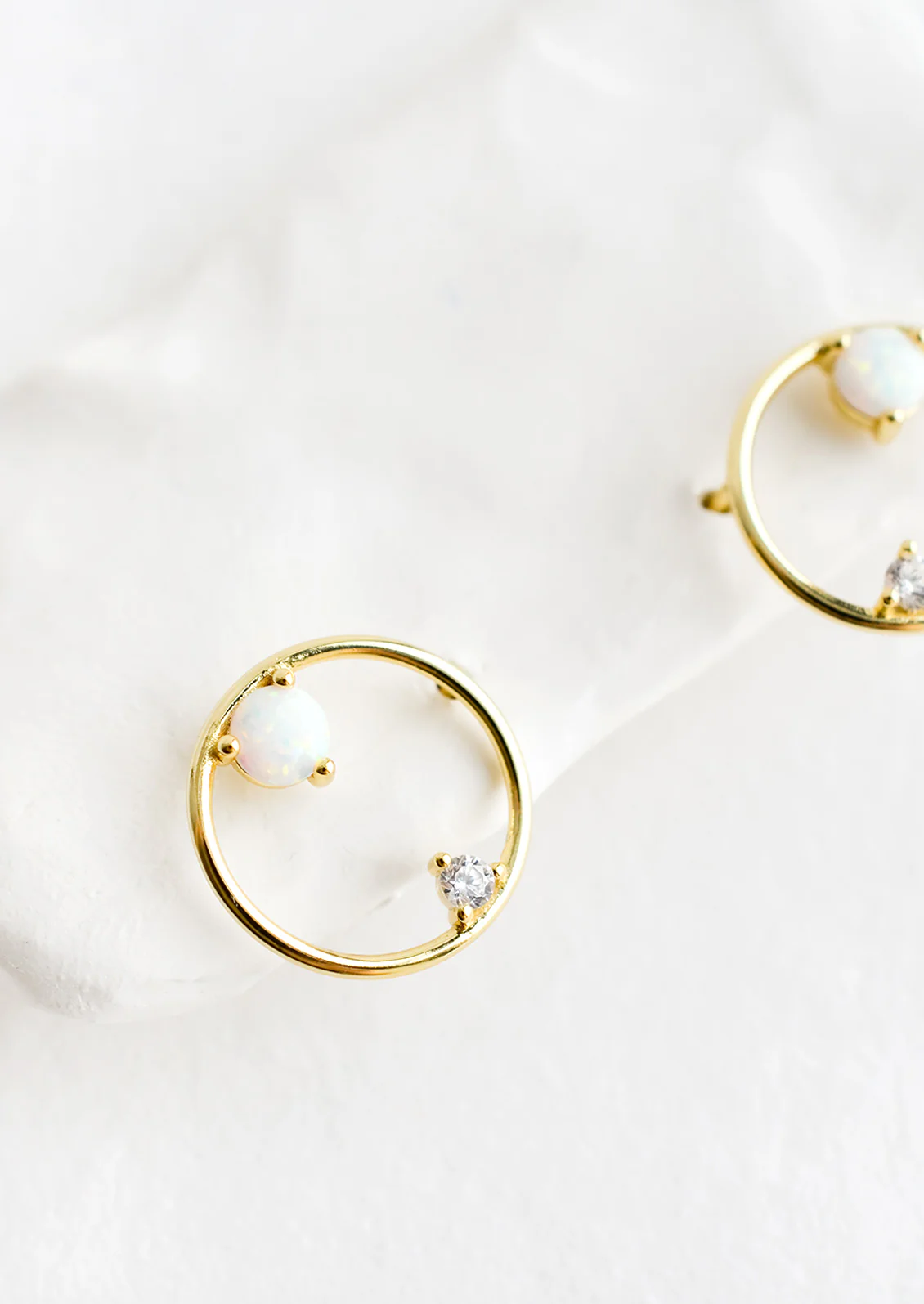 Opal Orbit Earrings