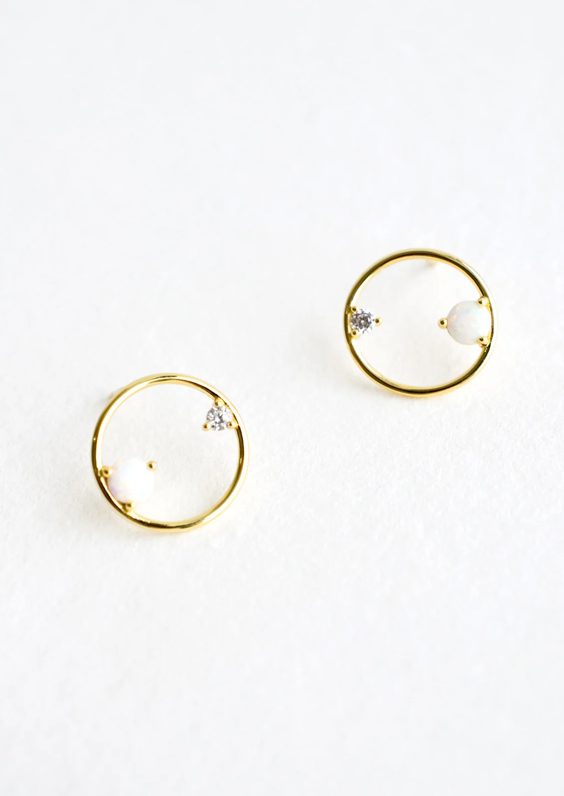 Opal Orbit Earrings - Image 2