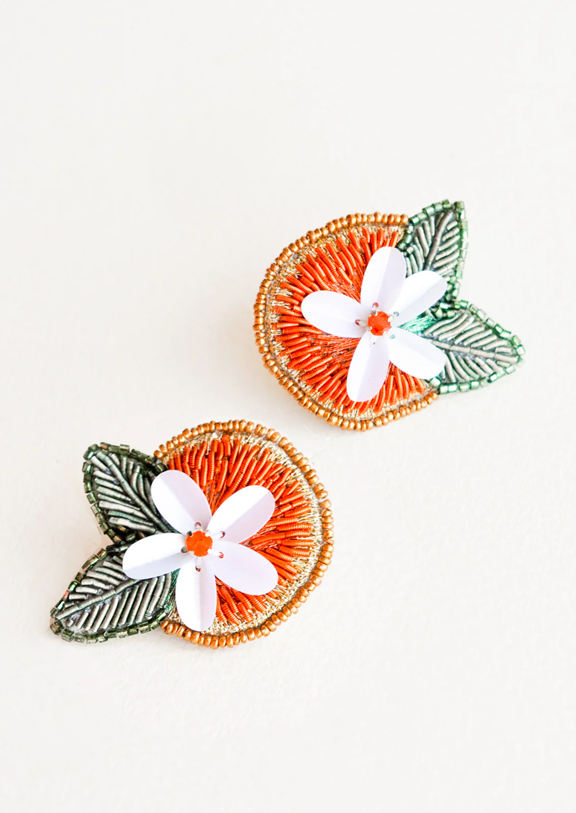Orange Blossom Earrings