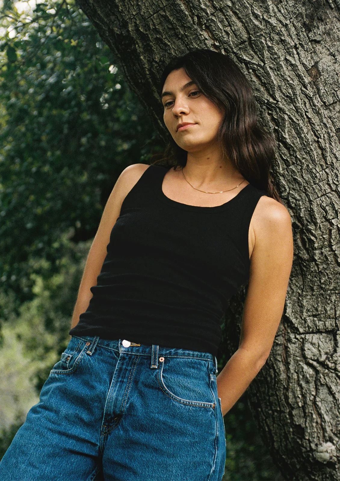 Organic Cotton Rib Tank - Image 3
