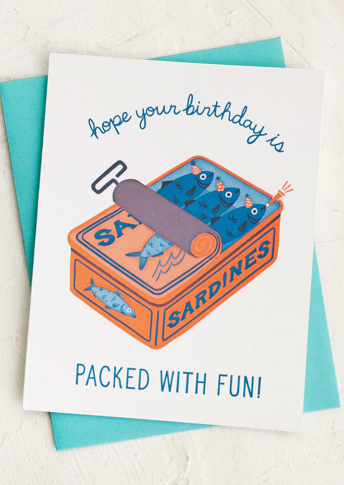Packed With Fun Birthday Card