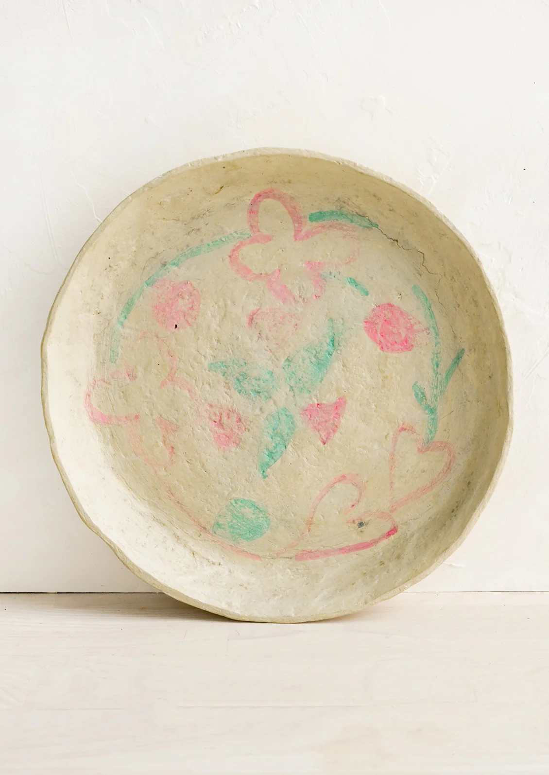 Painted Paper Maché Tray