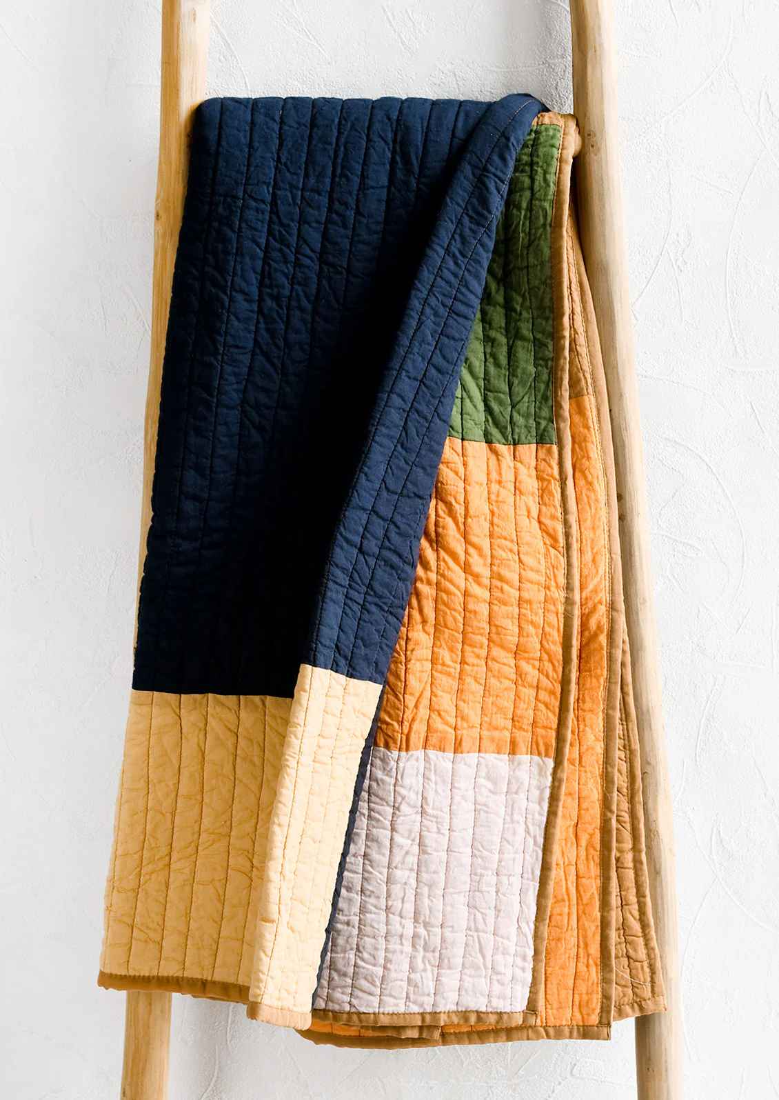Paneled Patchwork Cotton Quilt