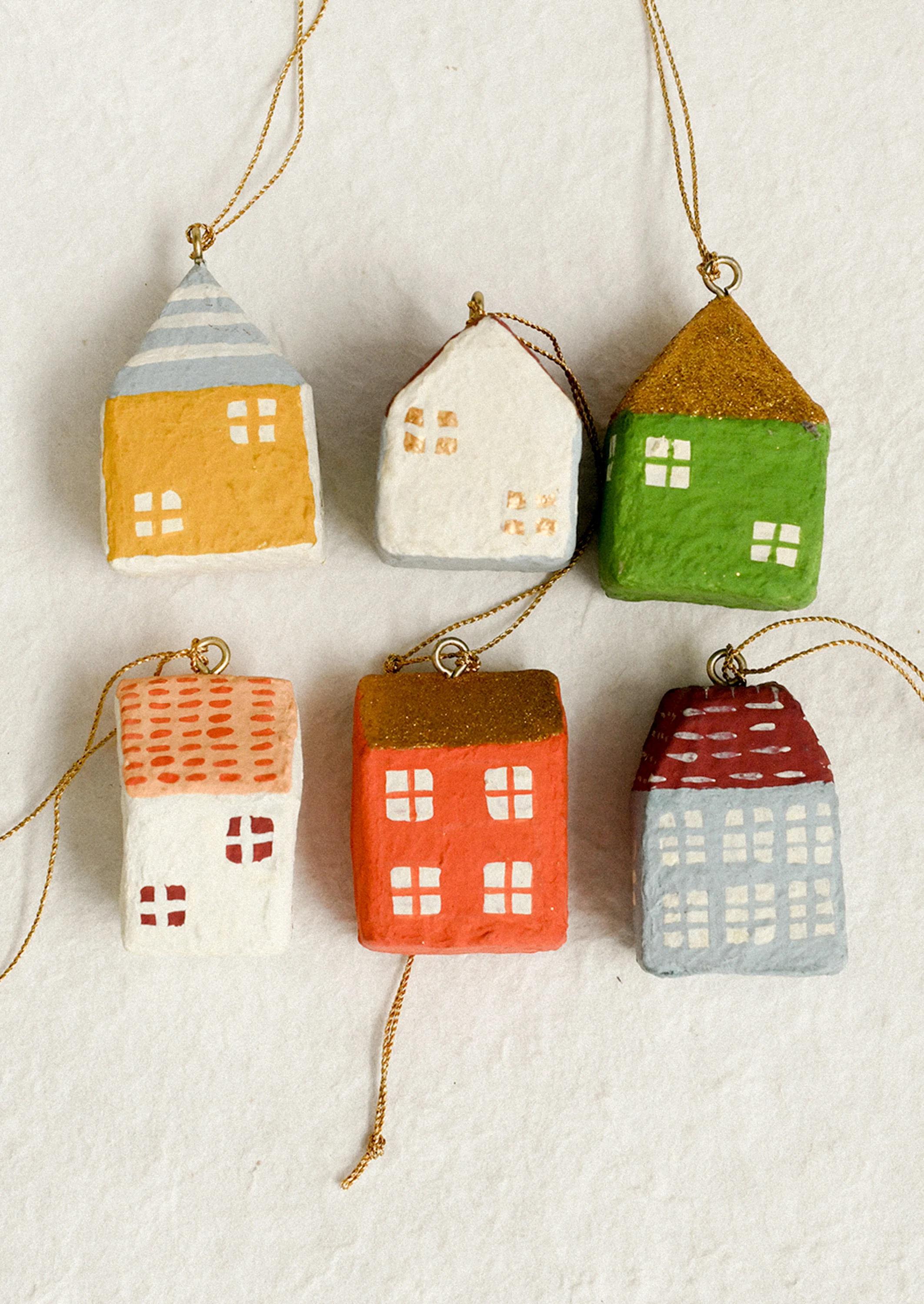 Paper Maché House Ornament - Image 2