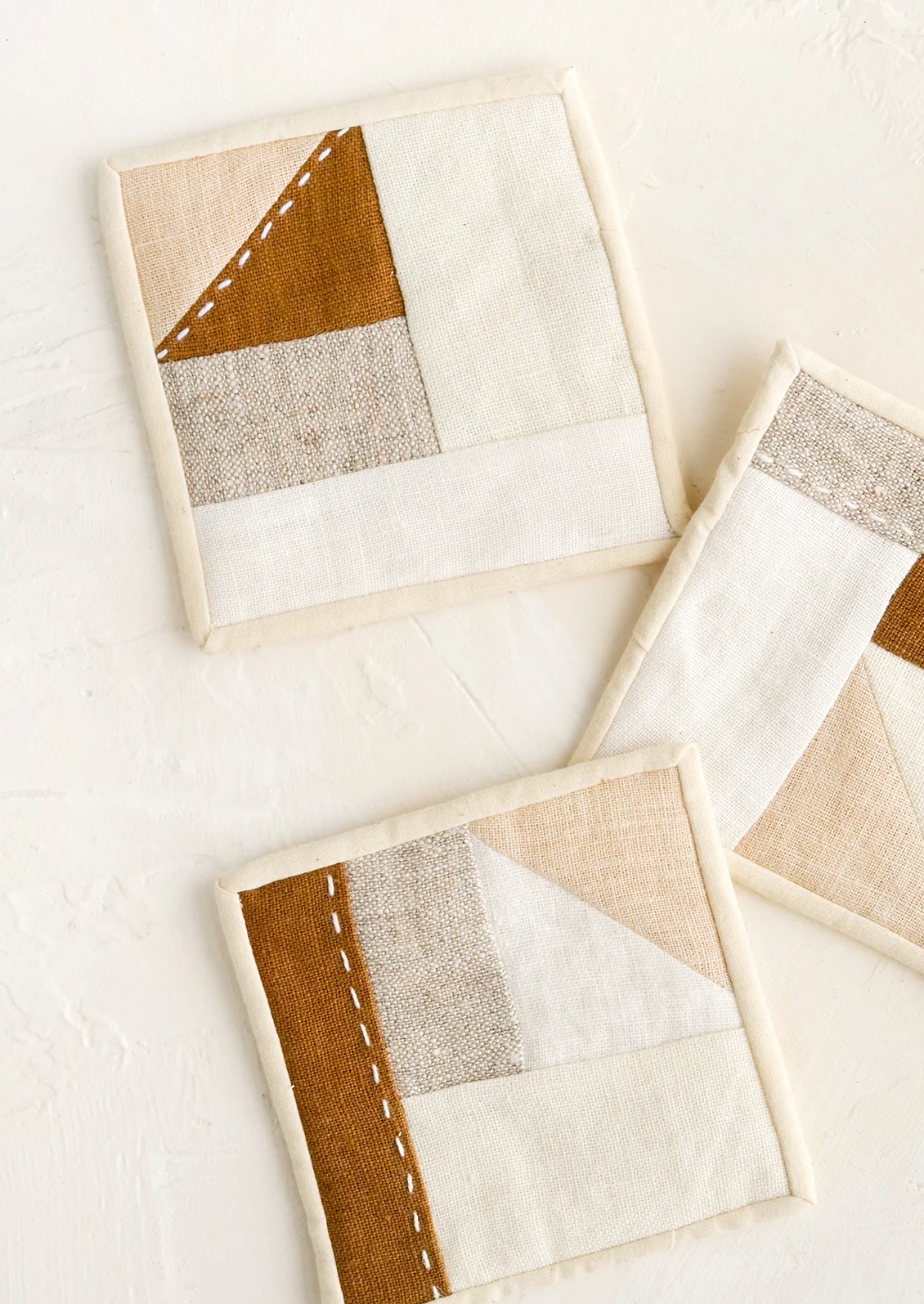 Patchwork Hemp Coaster