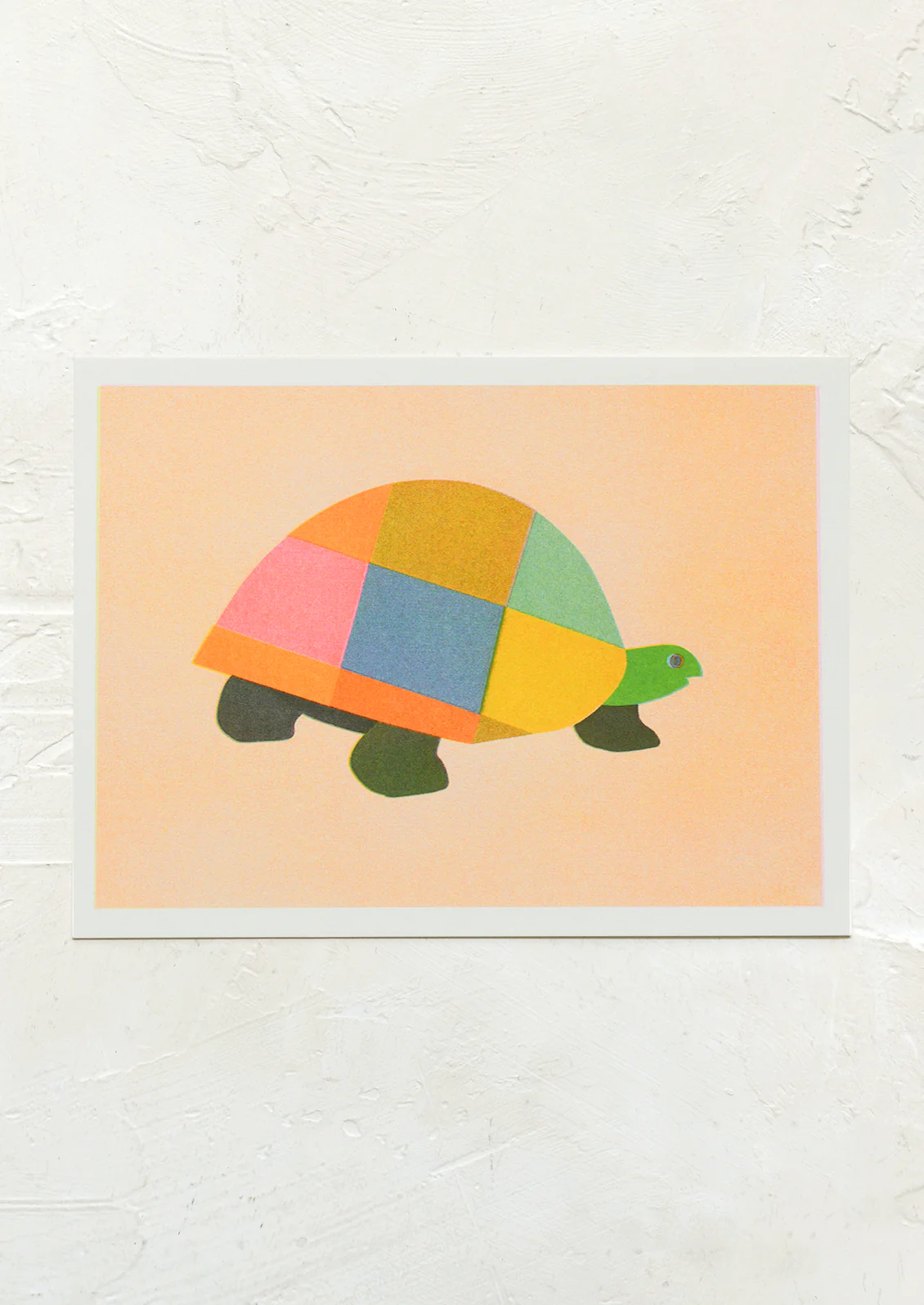 Patchwork Tortoise Print