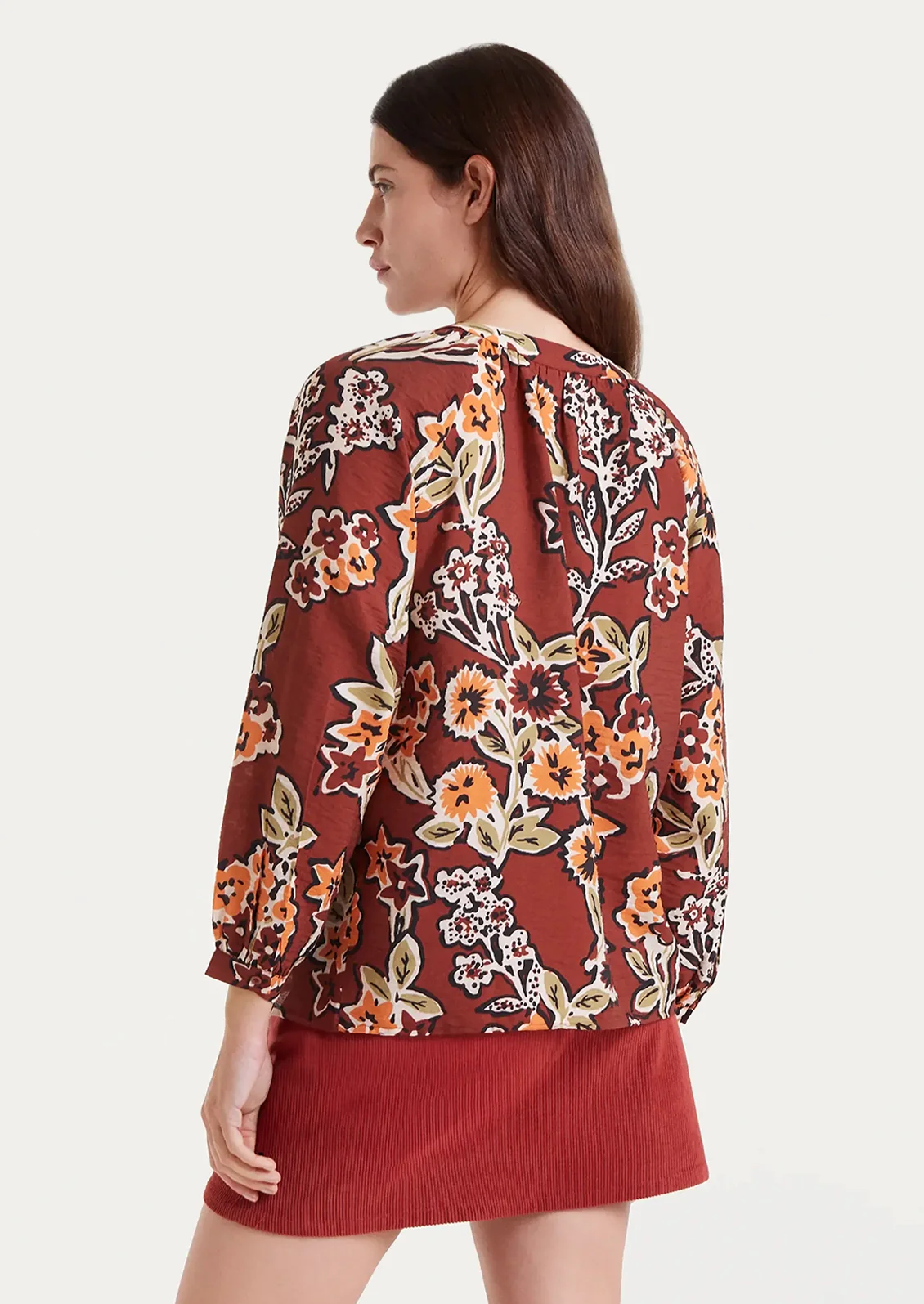 Manet Printed Blouse - Image 3