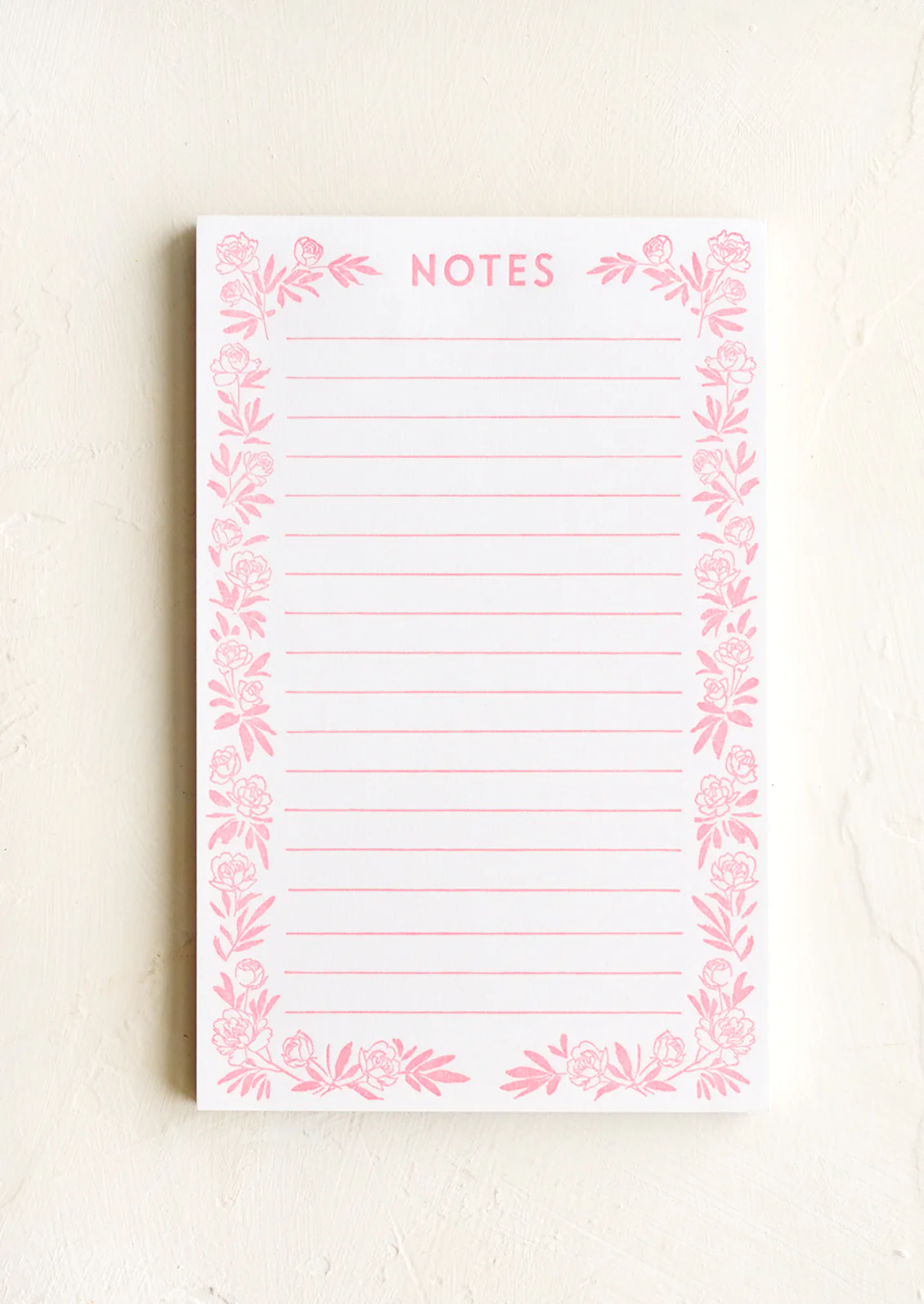 Peony Stems Notepad