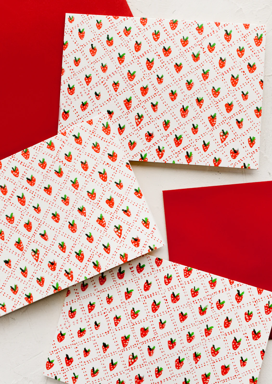 Picnic Strawberry All Purpose Card Set