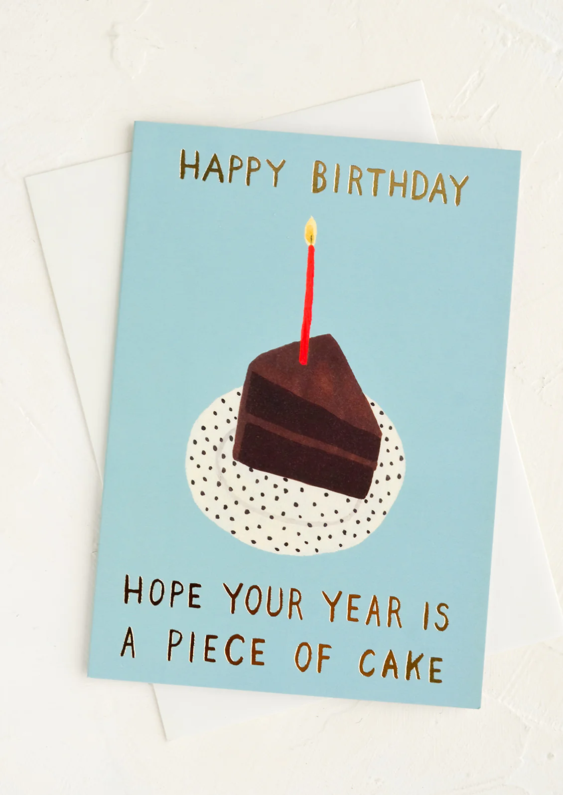 Piece of Cake Birthday Card