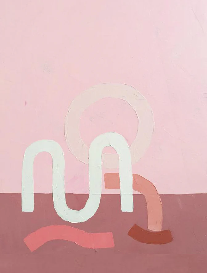 Pink Objects Print
