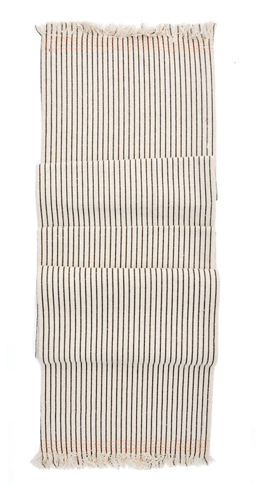 Pinstripe Jute Table Runner - Image 3