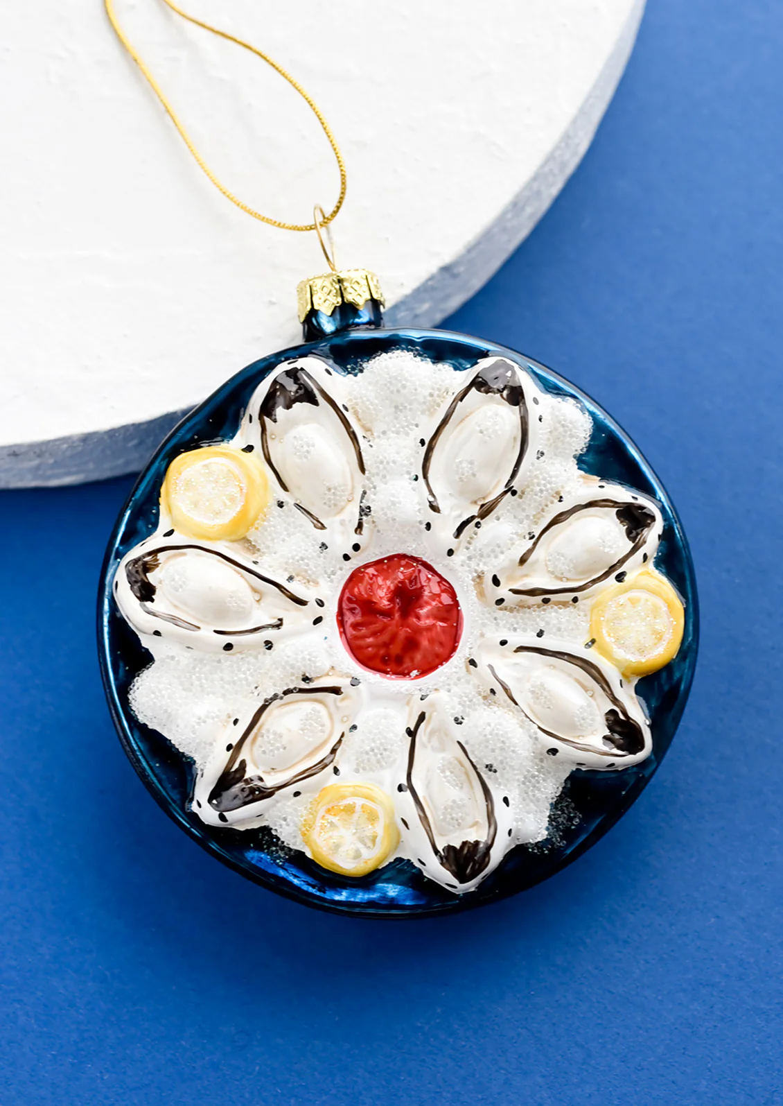 Plate of Oysters Ornament