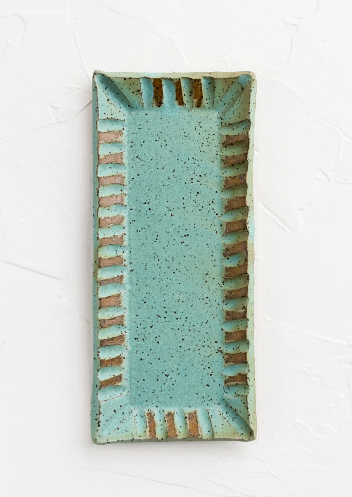 Pleated Ceramic Butter Dish - Image 3