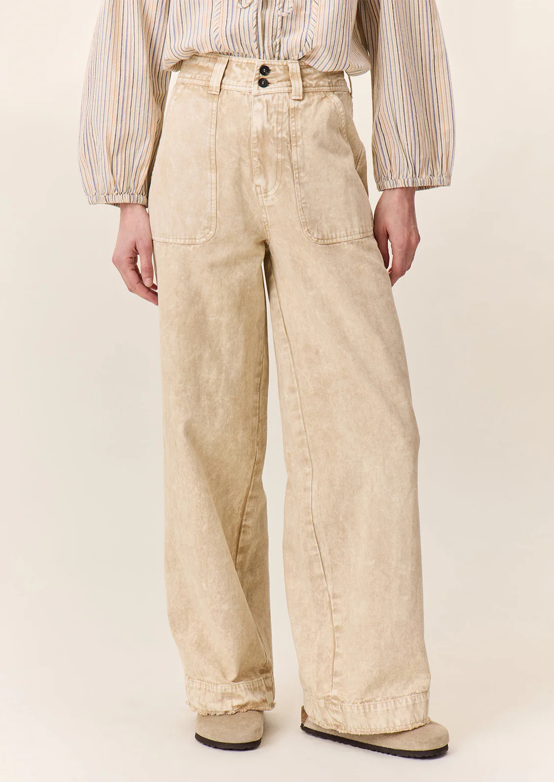 Prag Stonewashed Pant