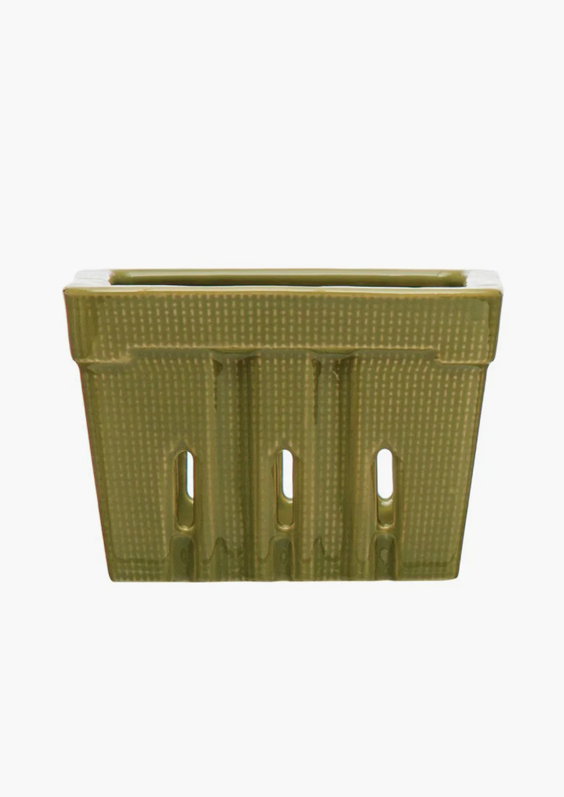Prairie Ceramic Berry Basket - Image 2