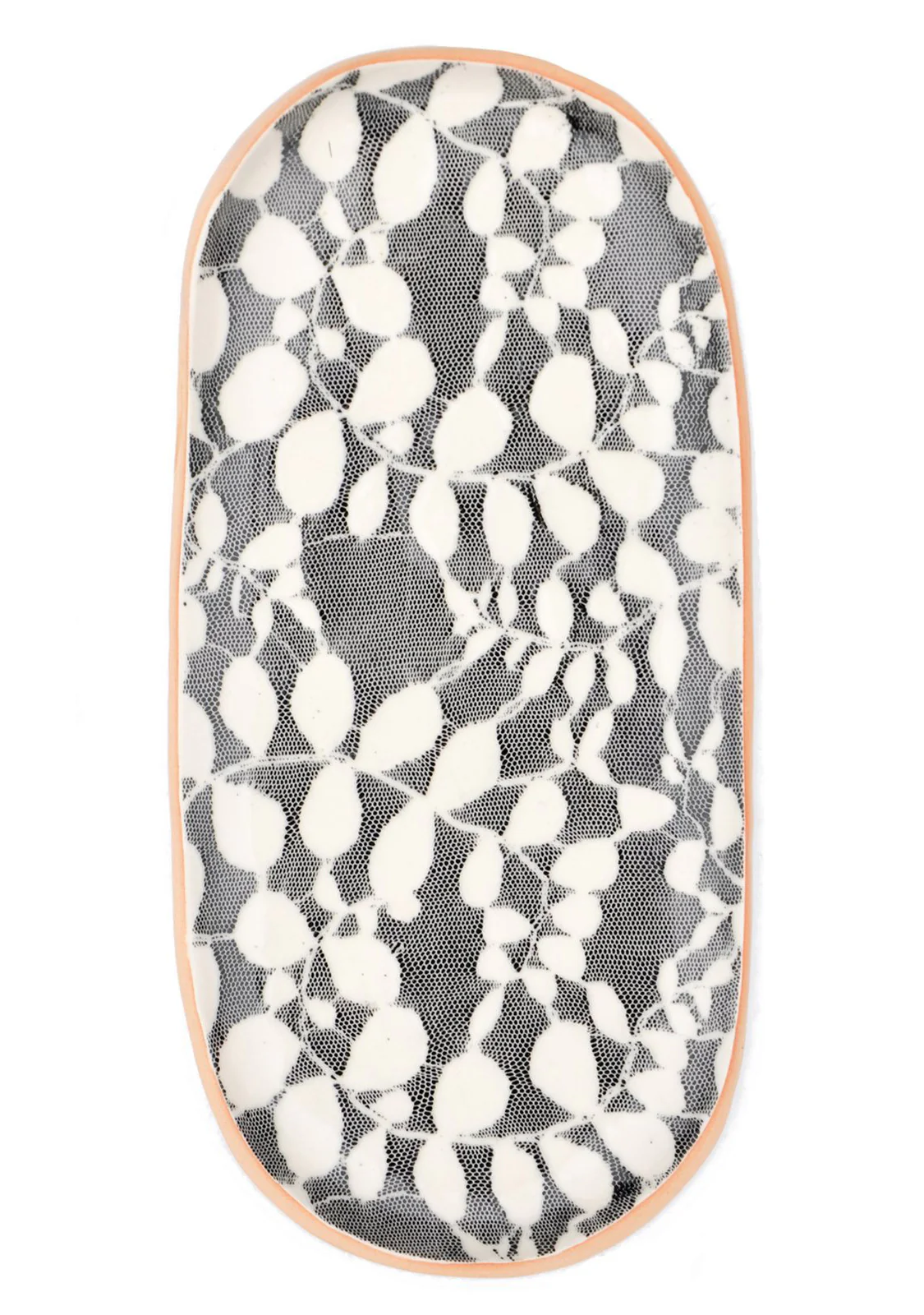 Pressed Pattern Ceramic Tray