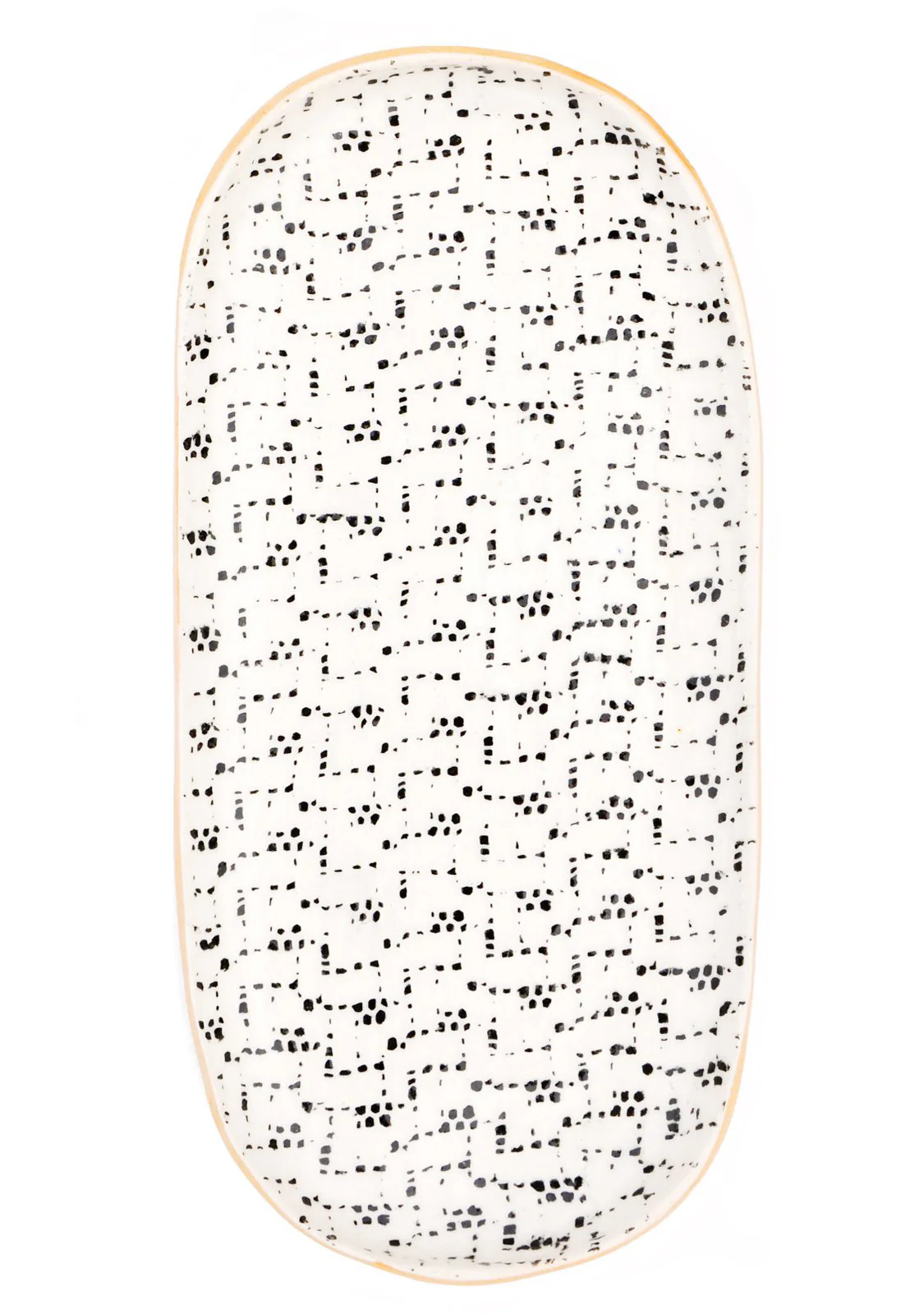 Pressed Pattern Ceramic Tray - Image 3
