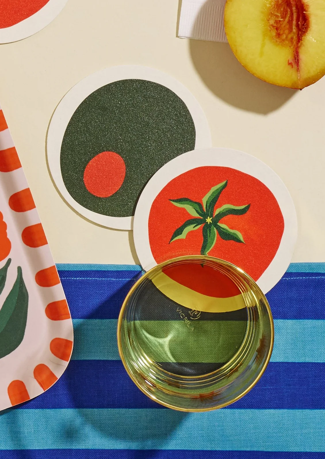 Printed Paper Coaster Set - Image 4