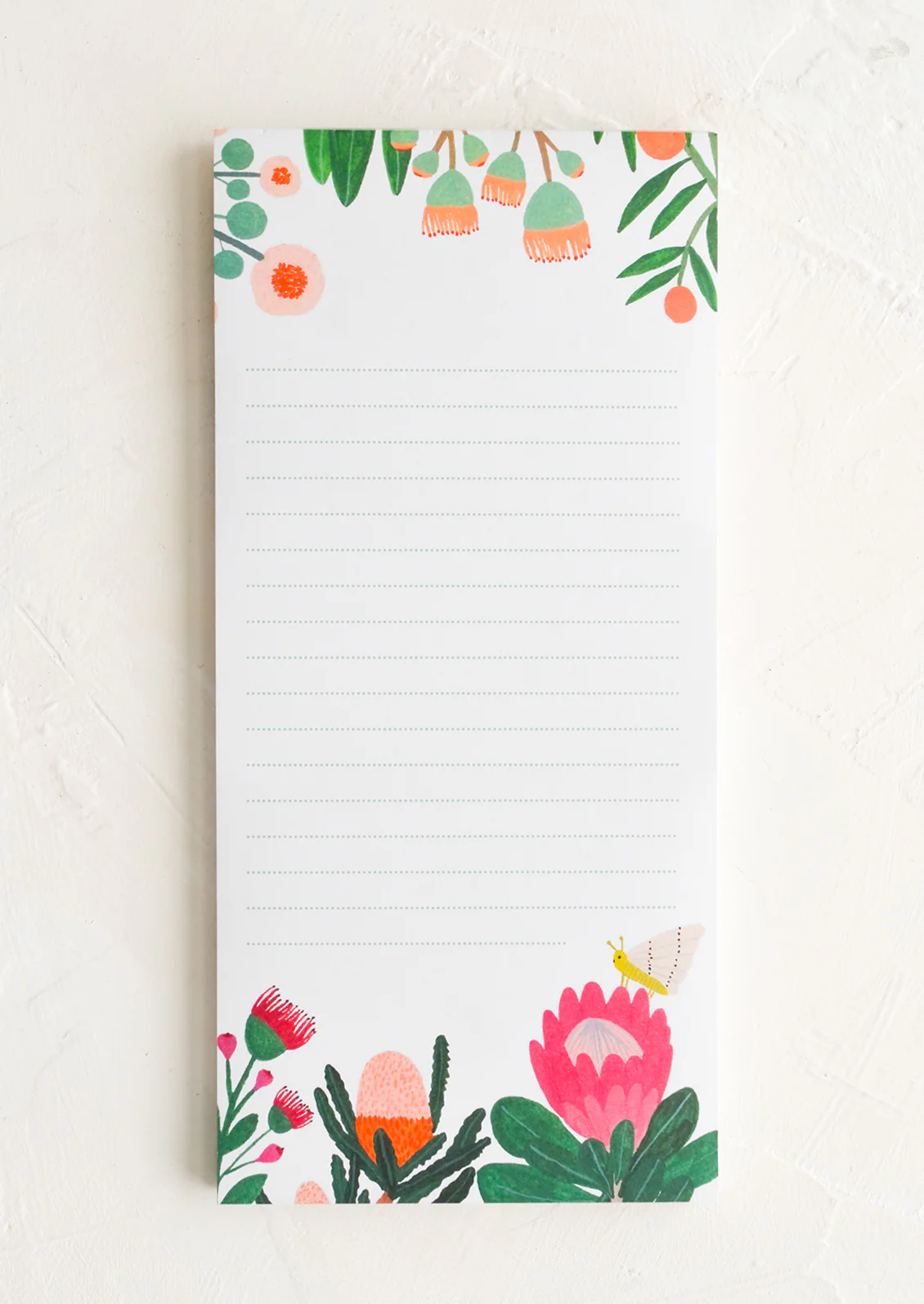 Protea Bloom List Notepad