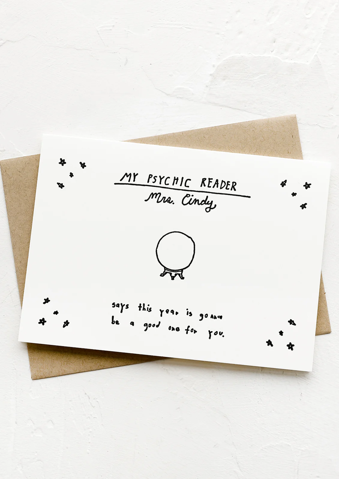 Psychic Reading Birthday Card