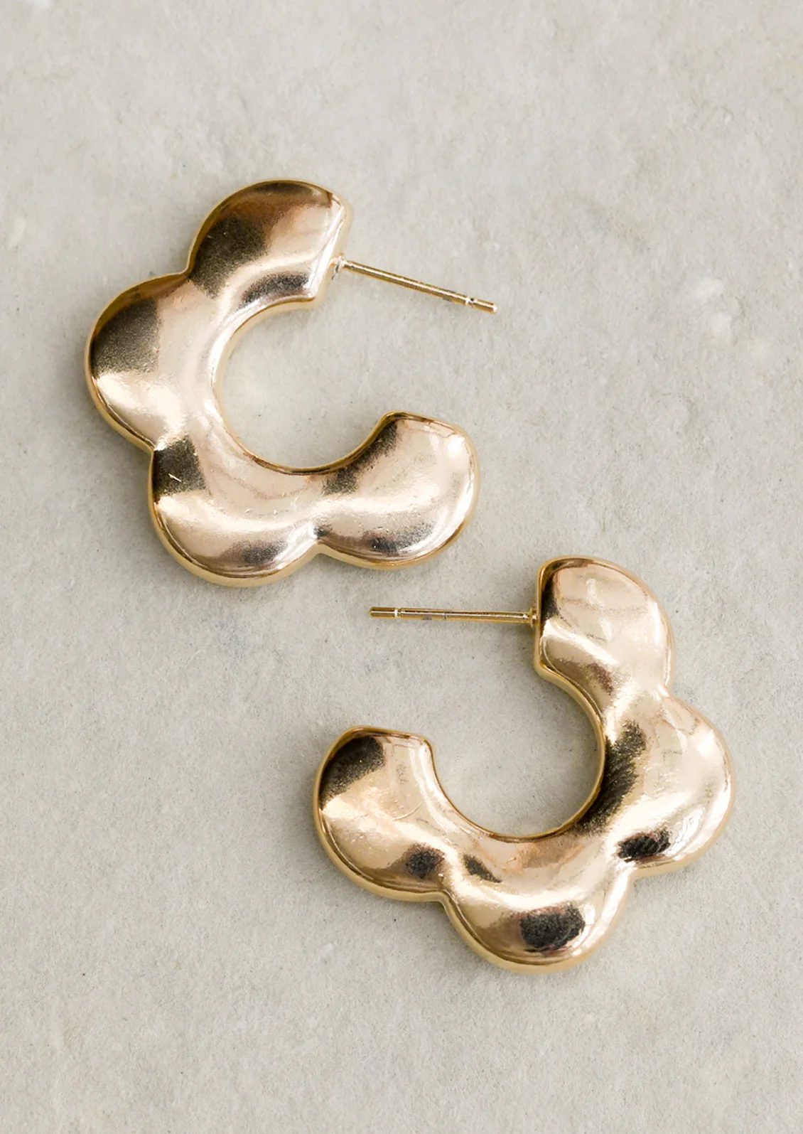 Puffy Petal Earrings