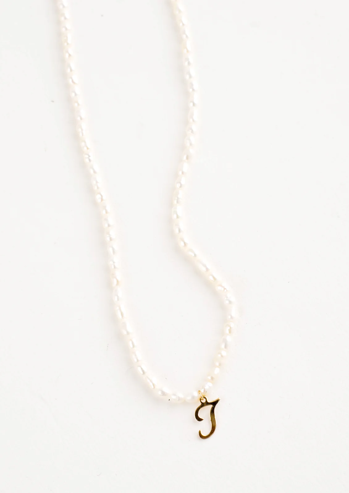 Quincy Pearl Initial Necklace - Image 6