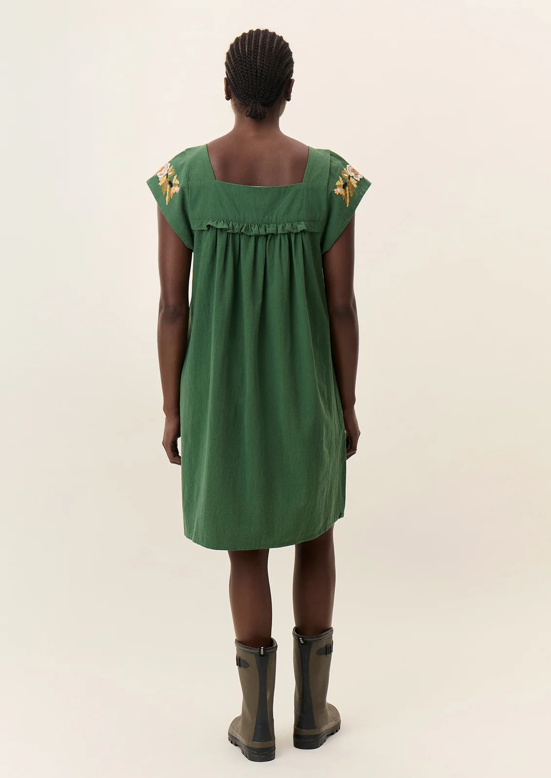 Raddix Embroidered Dress - Image 5